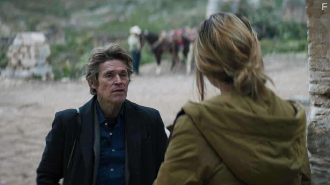 Willem Dafoe and Irene Azuela in Opus Zero (2017)