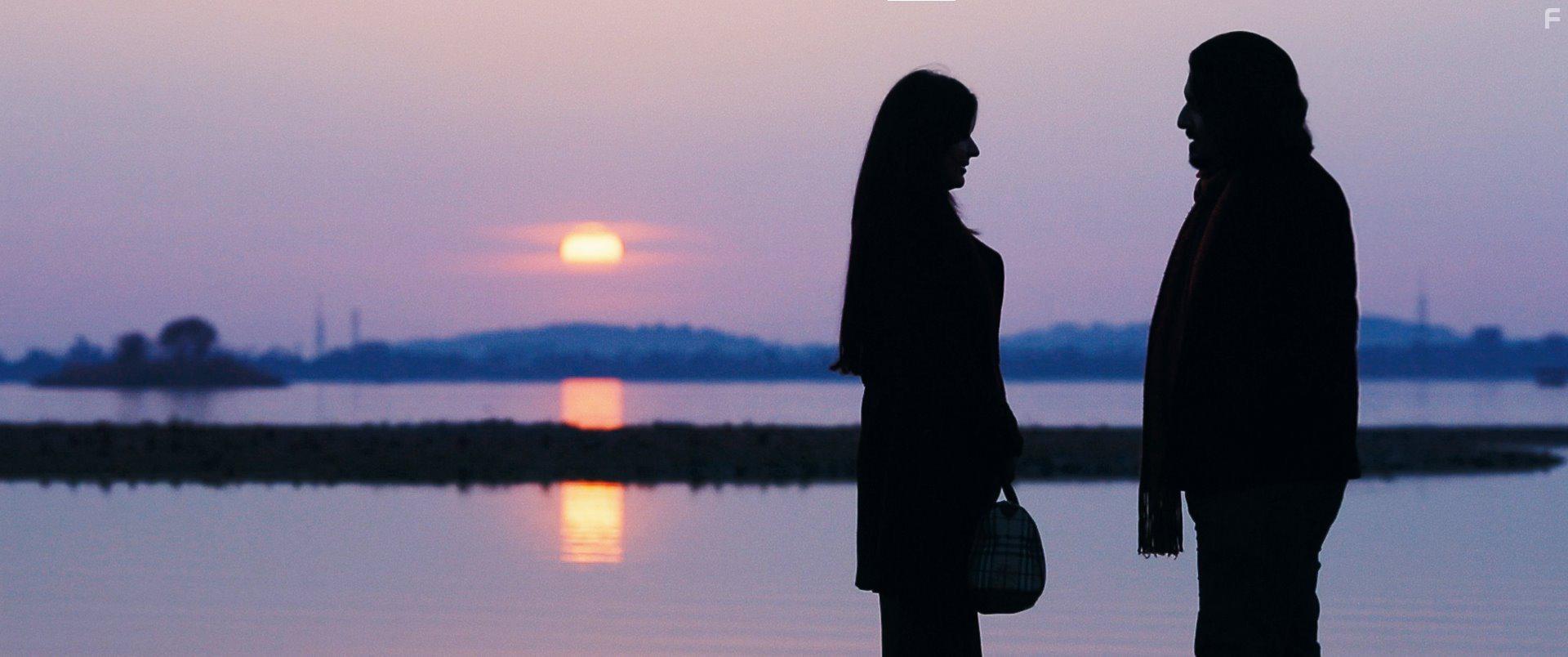 Rehan Sheikh and Sabreen Hasbani in Azad (2017)