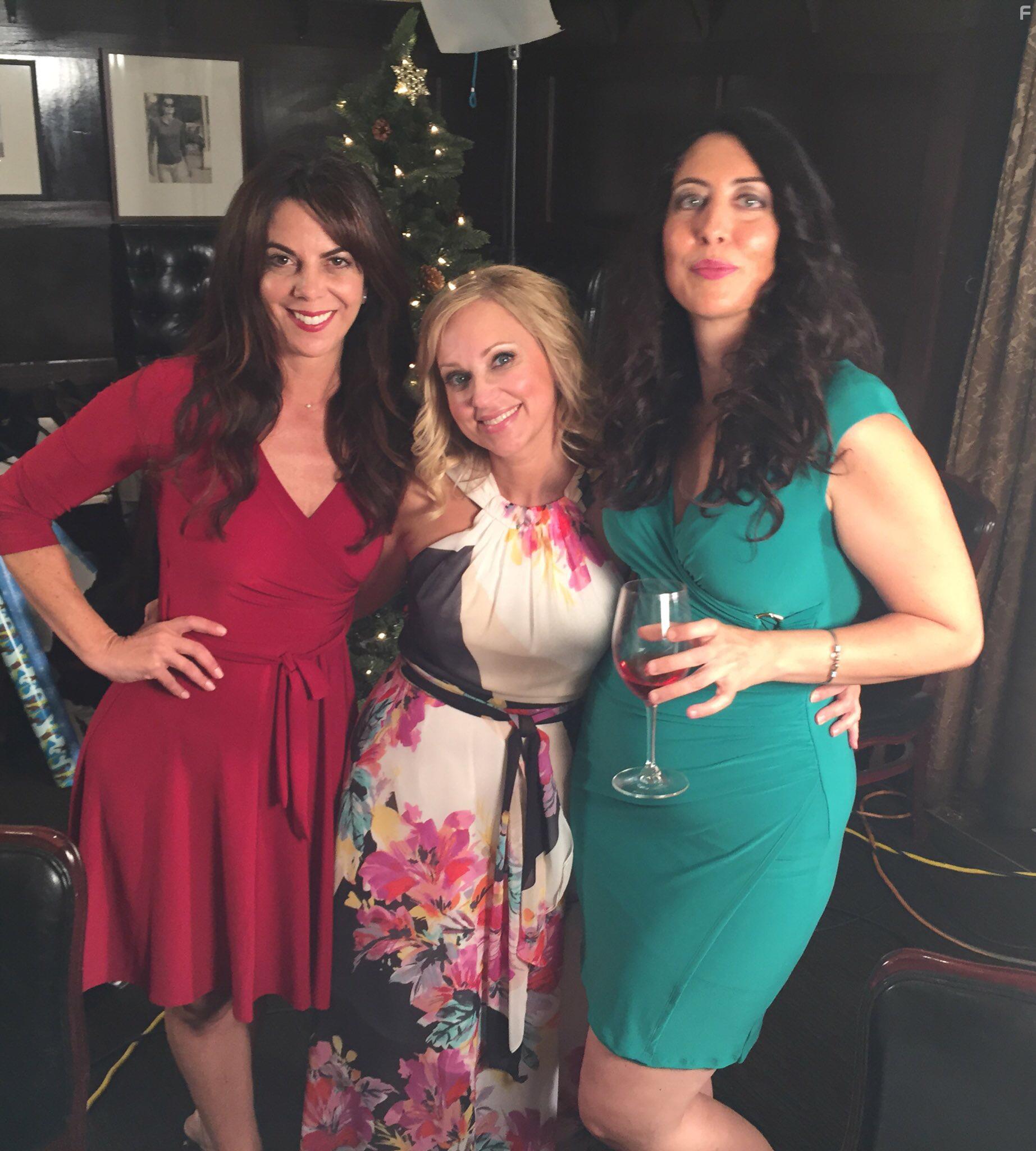 Leigh-Allyn Baker, Andrea Conte, and Nina Millin in Swiped (2018)