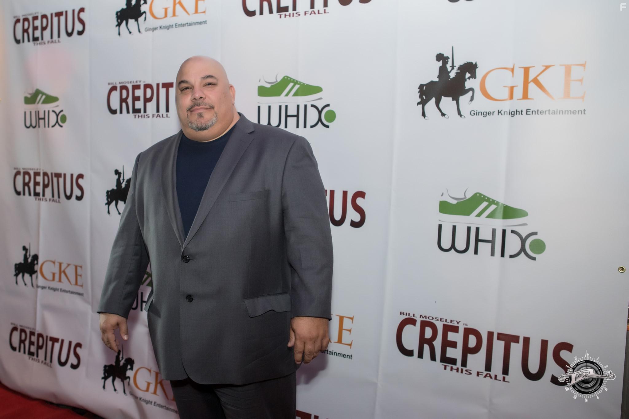 Writer/Director arrives on the red carpet for the Crepitus premiere