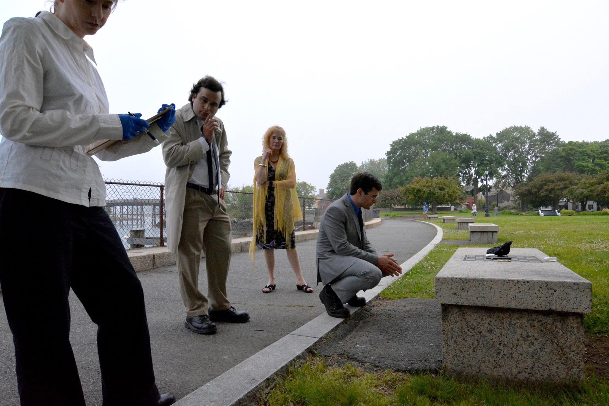 Ernie Traynor, Terry Traynor, and Judy Durkin in Michael Lawrence (2017)