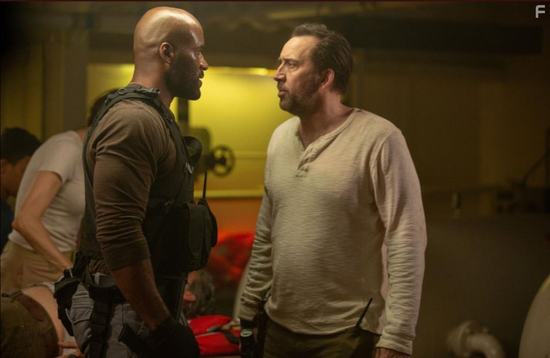 Nicolas Cage and LaMonica Garrett in Primal (2019)