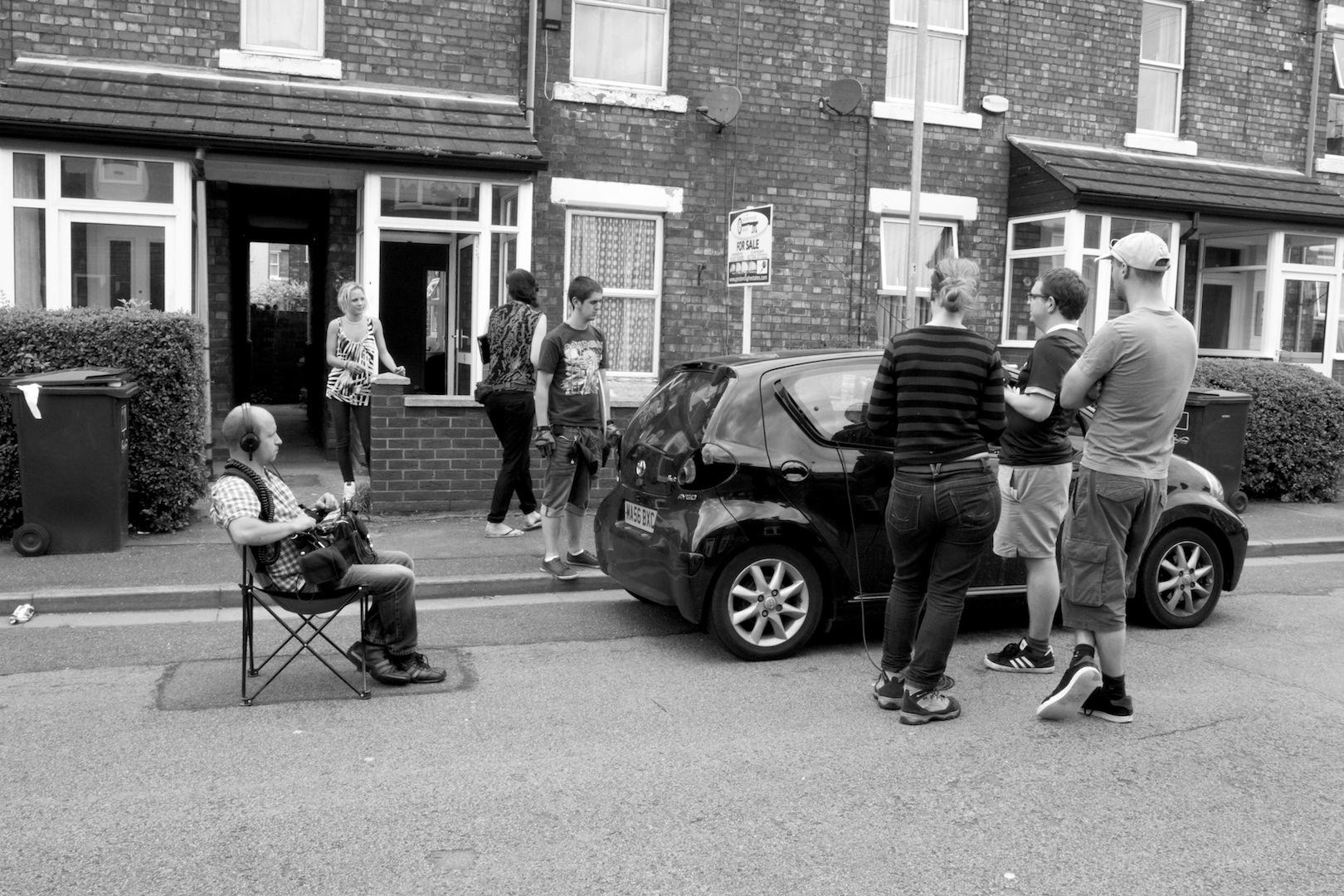 Simon Hornett, Darren Bolton, Damien Beedham, Matt Giblin, and Zee Faloon in Small Town Hero (2019)