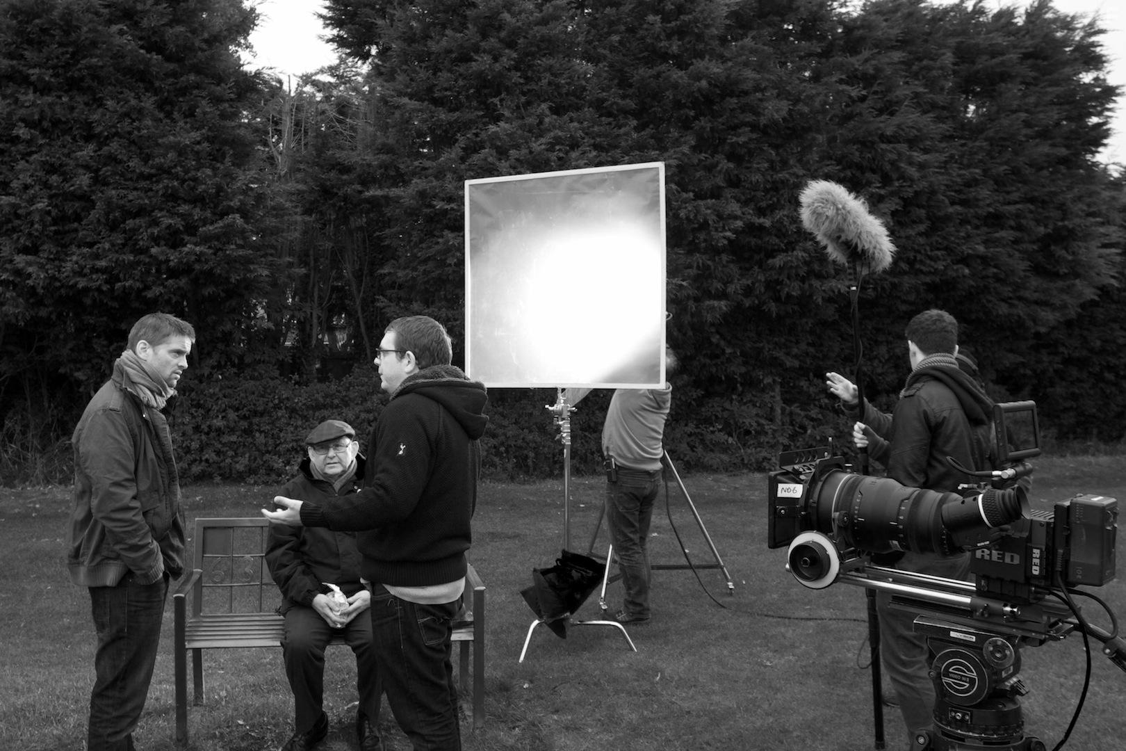 Simon Cassidy and Darren Bolton in Small Town Hero (2019)