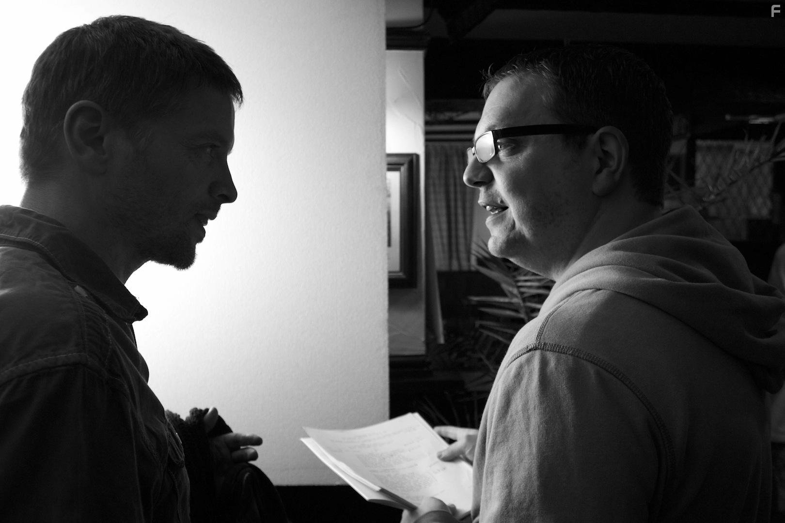 Simon Cassidy and Darren Bolton in Small Town Hero (2019)