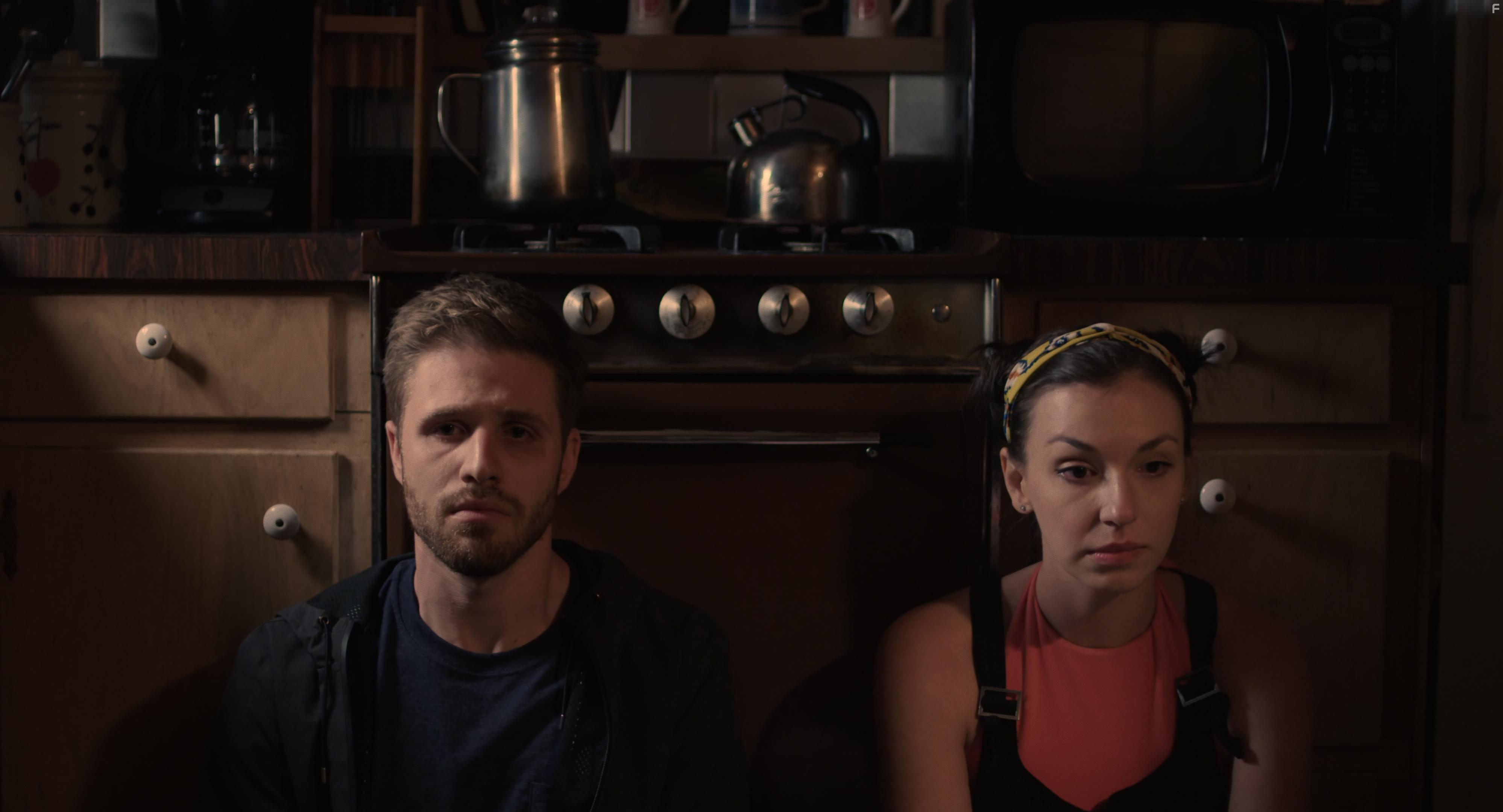 Zoe Kanters and Daniel Weingarten in Up There (2019)