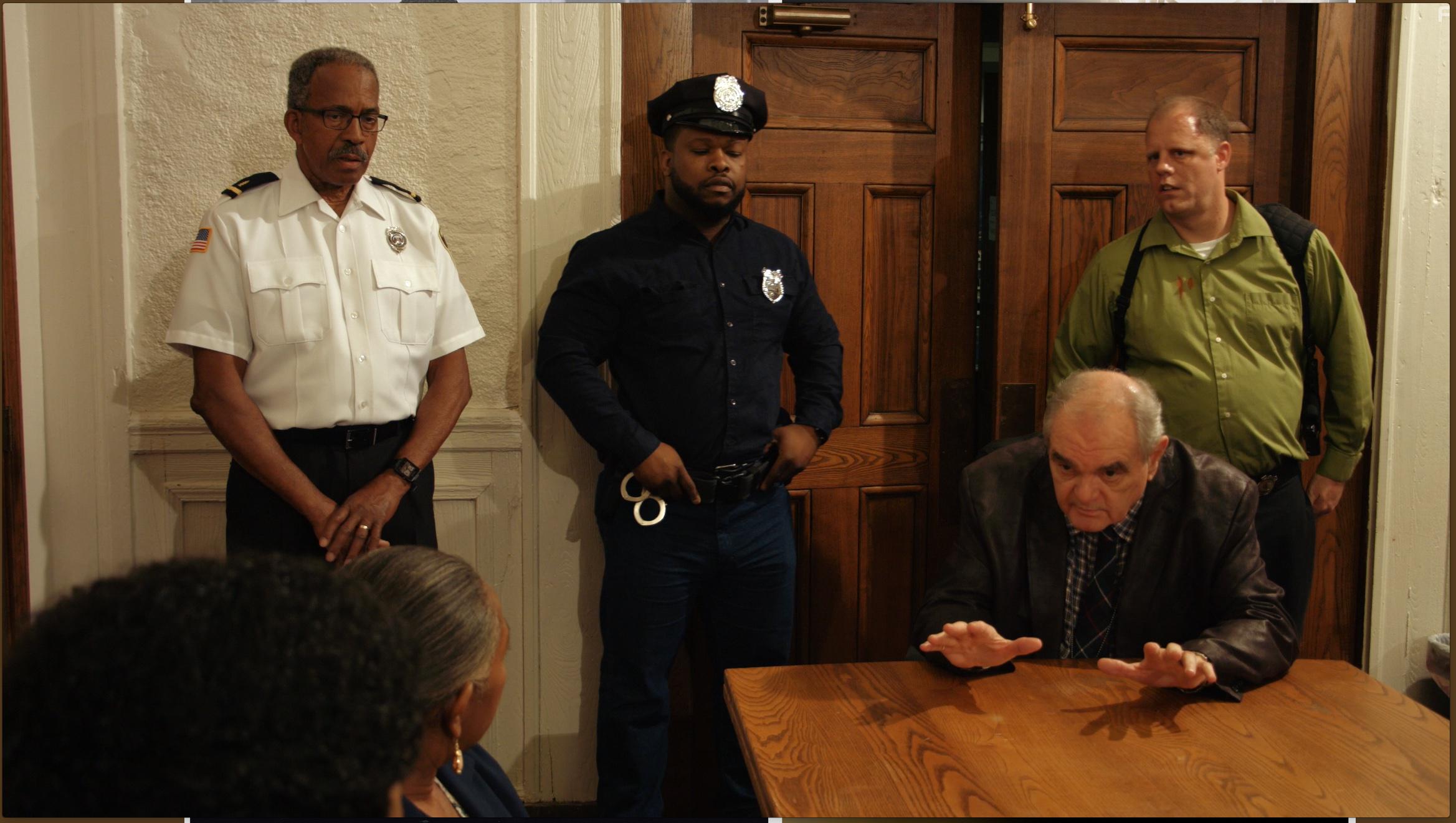 Jim Boyd, Jerry Goodwin, Duane Denny, and Dominik de Loretta in Assassin Behind the Glass (2018)