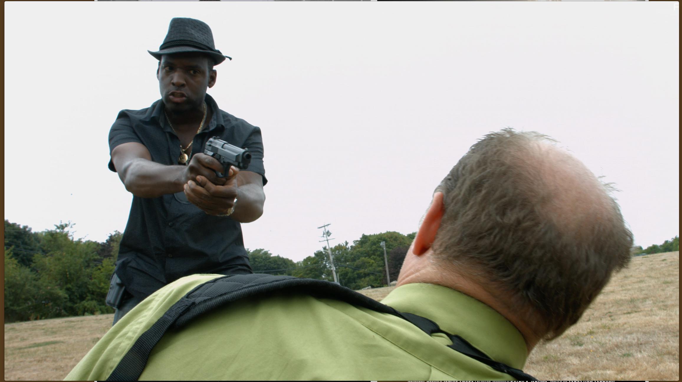 Scott Neufville and Duane Denny in Assassin Behind the Glass (2018)