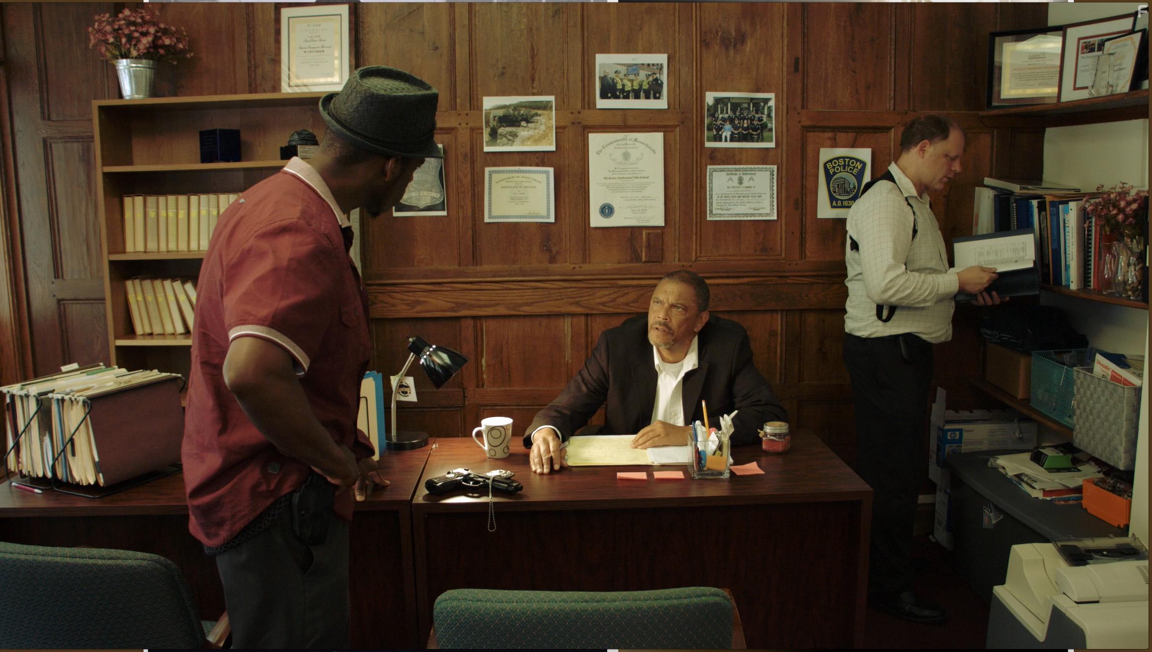 Lonnie Farmer, Scott Neufville, and Duane Denny in Assassin Behind the Glass (2018)