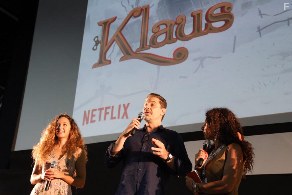 Sergio Pablos at an event for Klaus (2019)