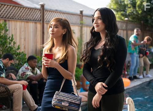 Brenda Song and Kat Dennings in Dollface (2019)