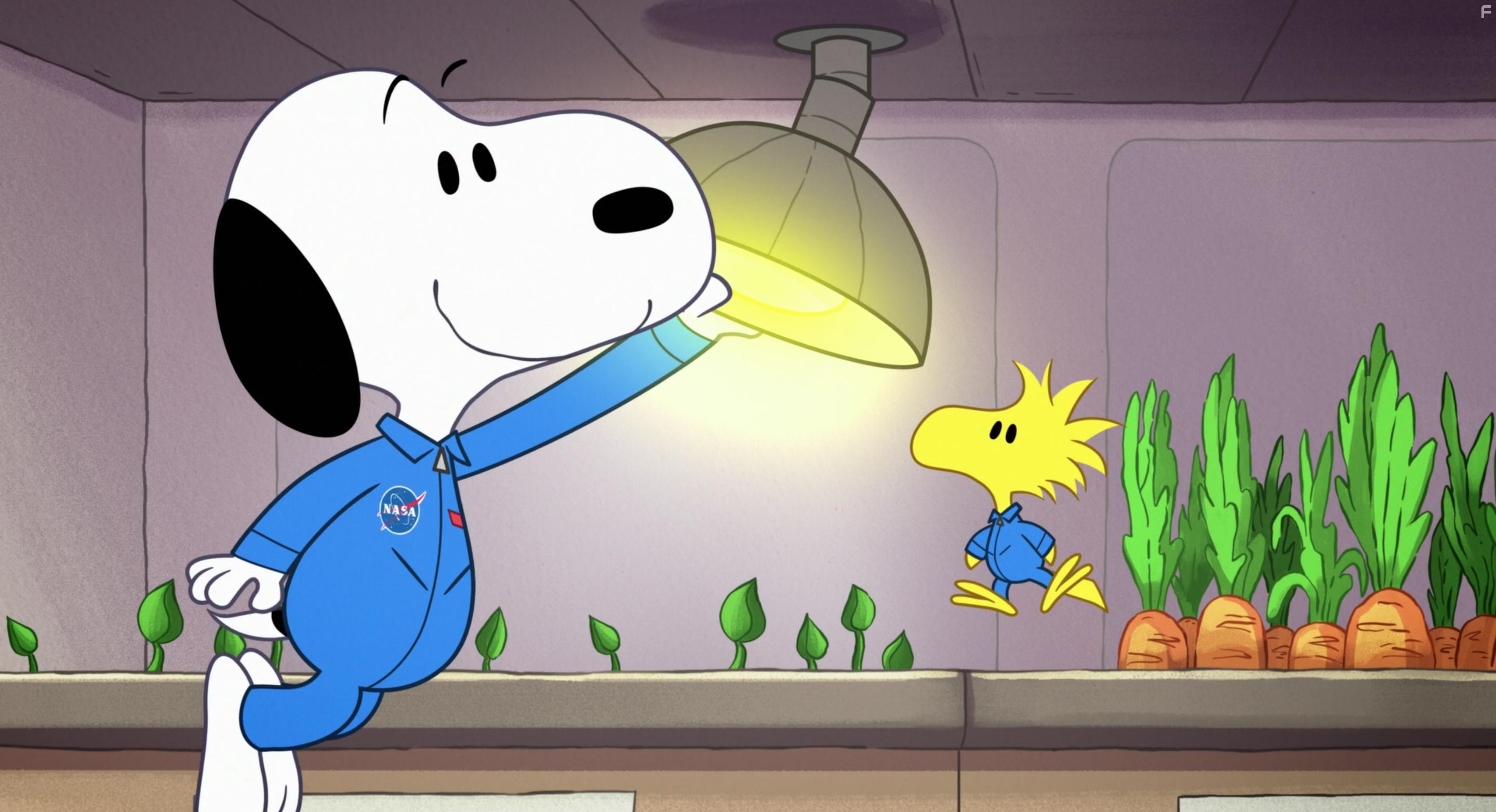 Rob Tinkler and Terry McGurrin in Snoopy in Space (2019)