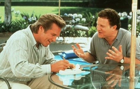 Jeff Bridges and Albert Brooks in Муза (1999)