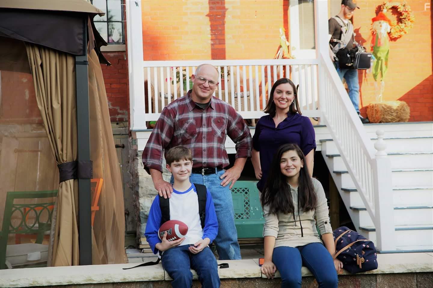 Emily Bowman, Trevor Brooks, James Wosochlo, and America Ramos in Grandma Werewolf (2017)