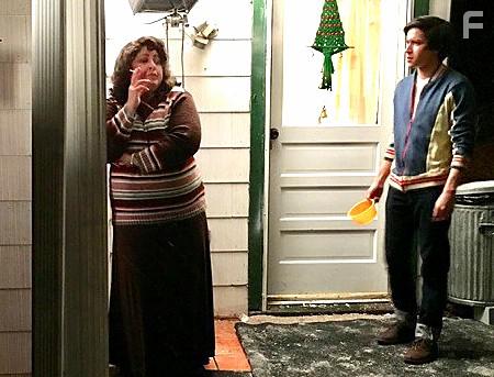 Jean Zarzour and Cameron Rostami in Feast of the Seven Fishes (2019)