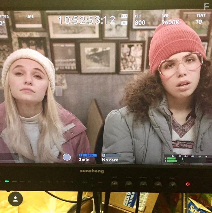 Madison Iseman and Jessica Darrow in Feast of the Seven Fishes (2019)