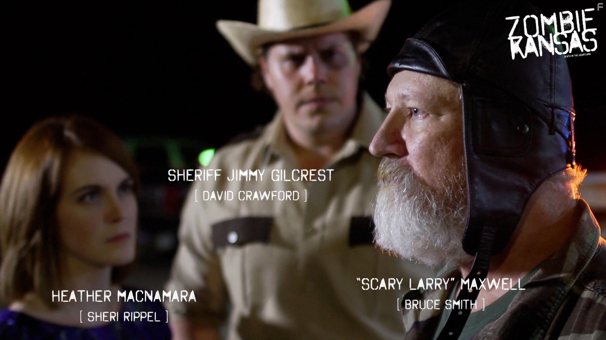 David Crawford, Sheri Rippel, and Bruce Smith in Zombie Kansas: Death in the Heartland (2017)