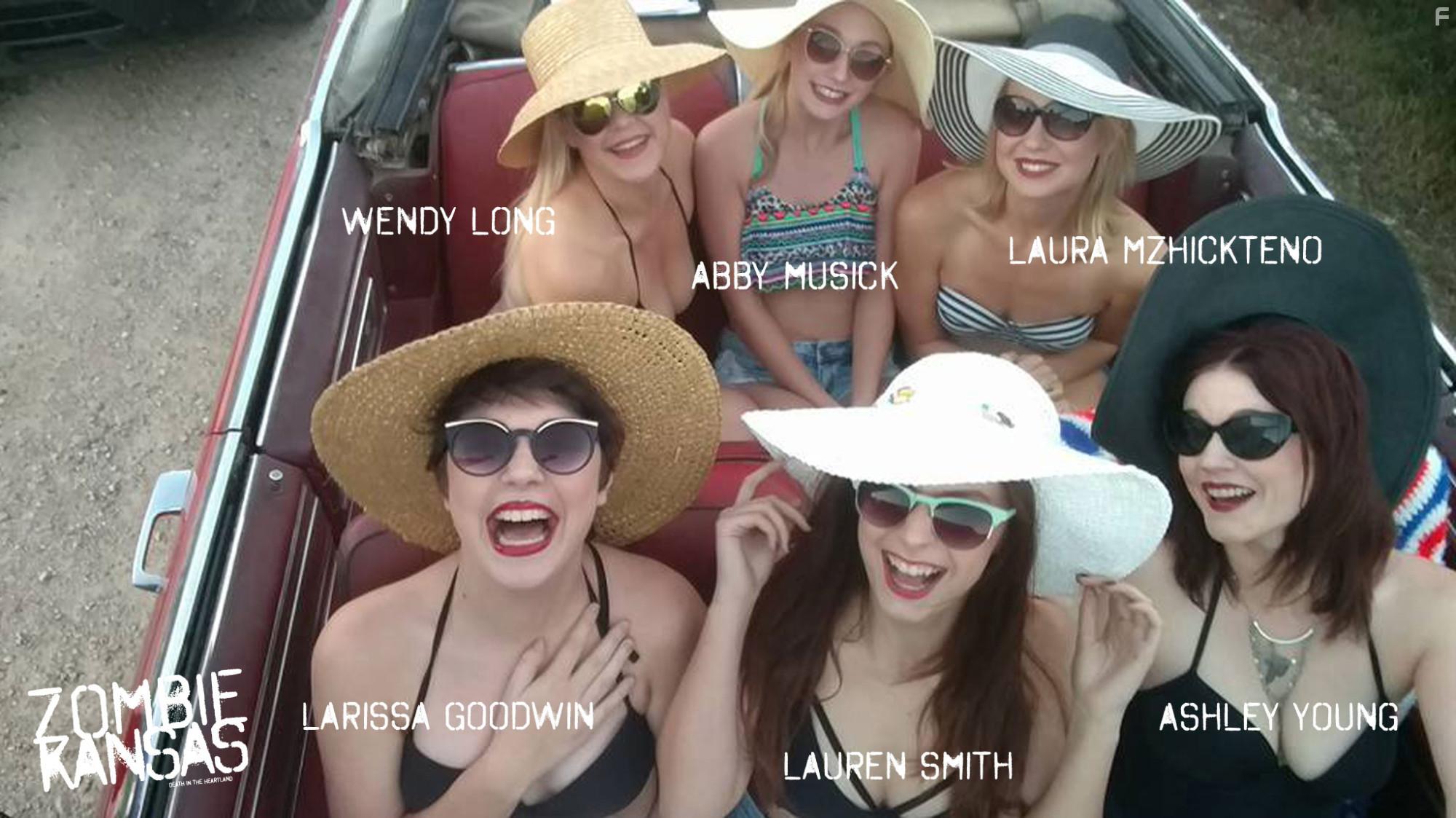 Ashley Young, Laura Mzichteno, Larissa Goodwin, Lauren Smith, Wendy Long, and Abigail Musick in Zombie Kansas: Death in the Heartland (2017)