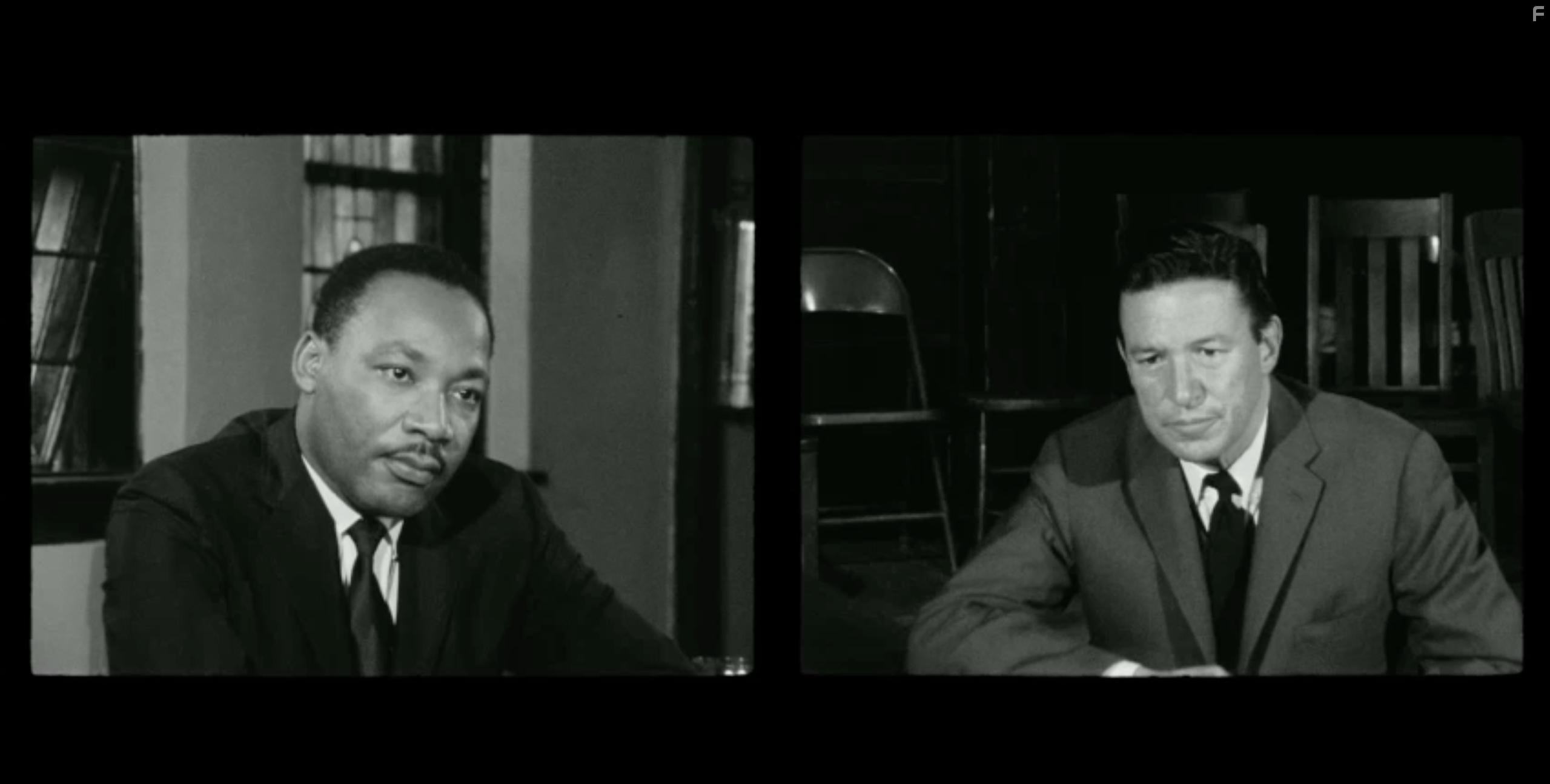 Martin Luther King and Mike Wallace in Mike Wallace Is Here (2019)