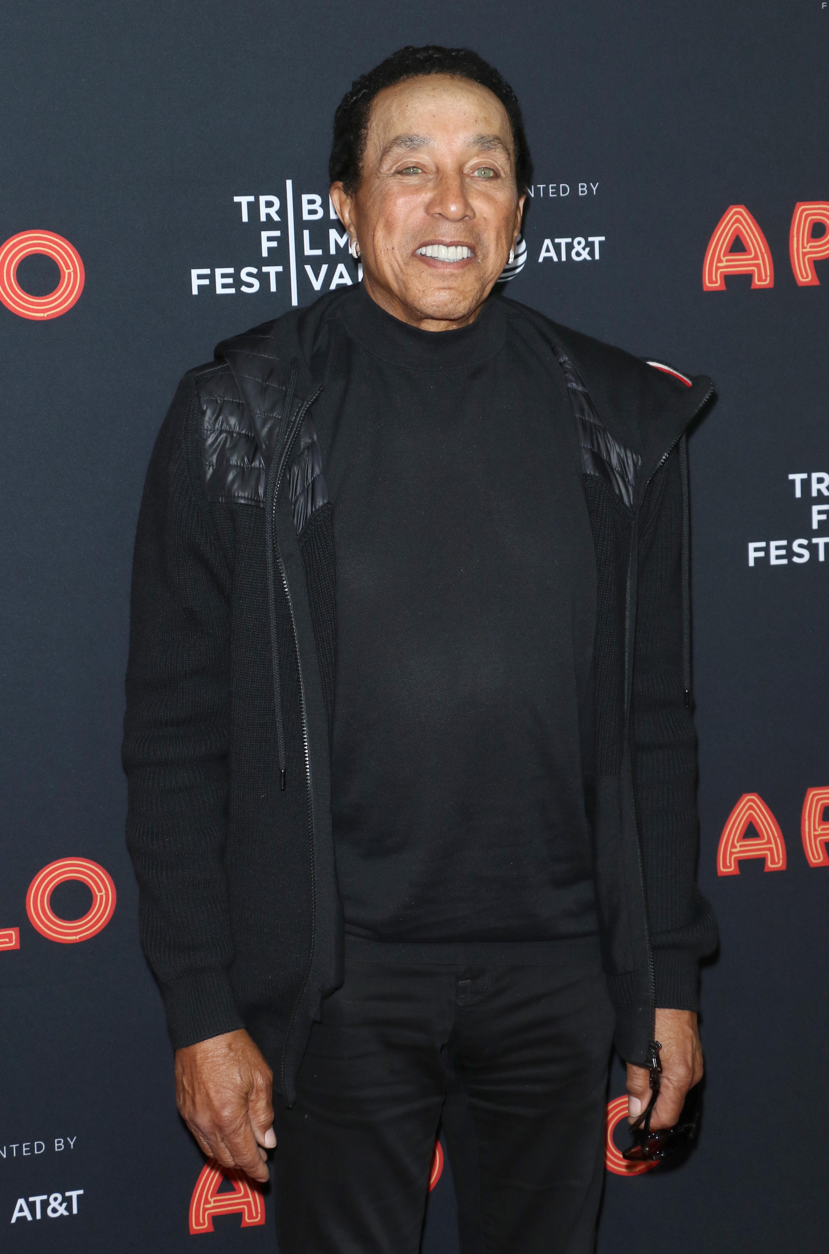 Smokey Robinson at an event for The Apollo (2019)