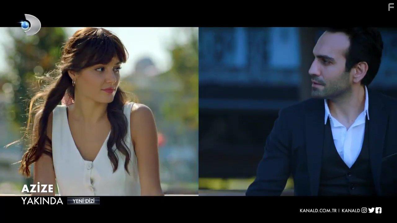 Bugra Glsoy and Hande Erel in Azize (2019)