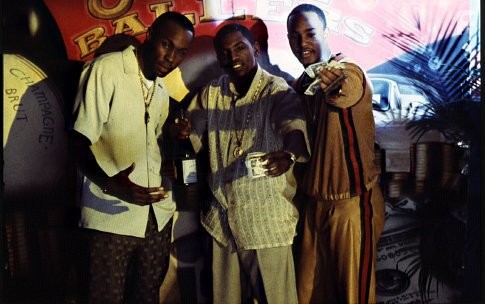 Wood Harris, Mekhi Phifer and Cam'Ron