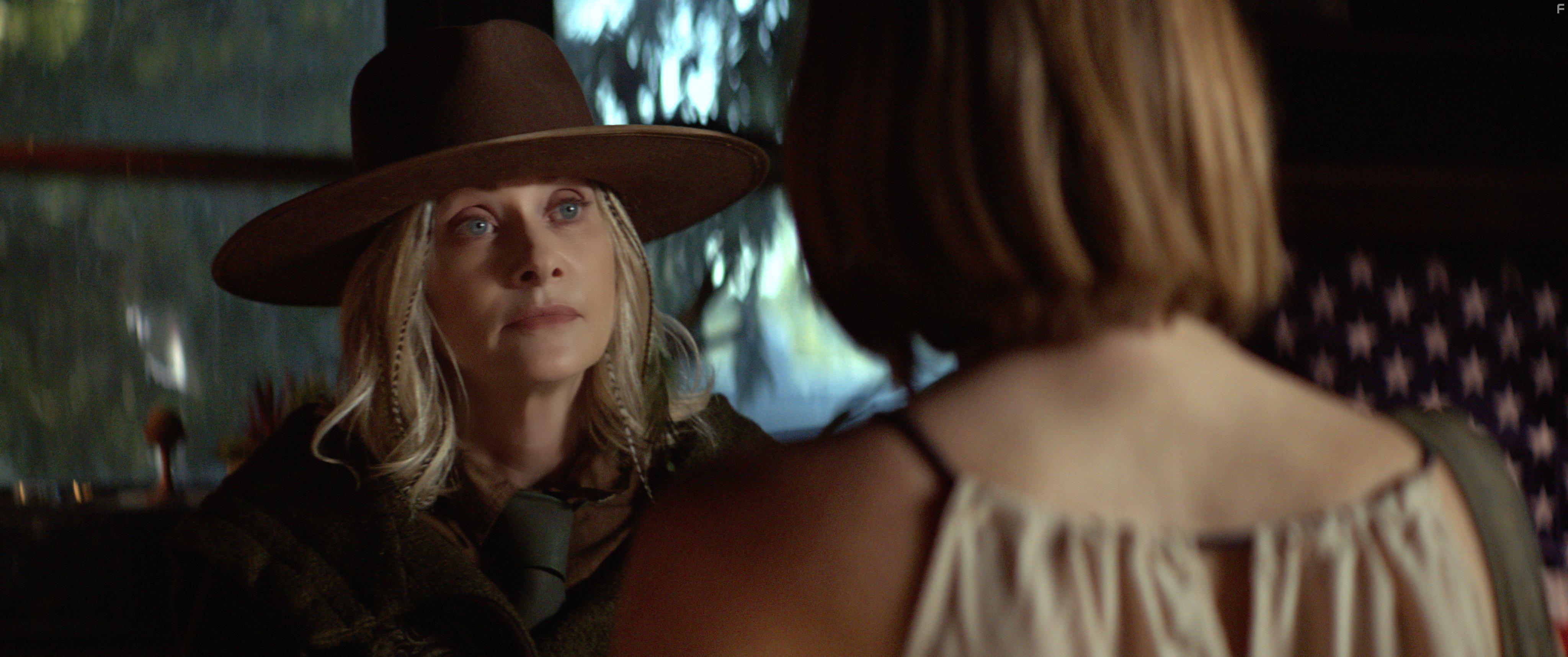 Barbara Crampton and Sage Mears in Stay Out Stay Alive (2019)