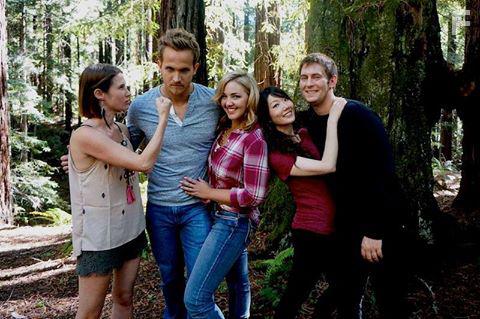 Cast of "Stay Out Stay Alive"-Feature Film.