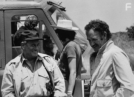 "The Domino Principle" Eli Wallach and Gene Hackman 1977 Assoc. General Films