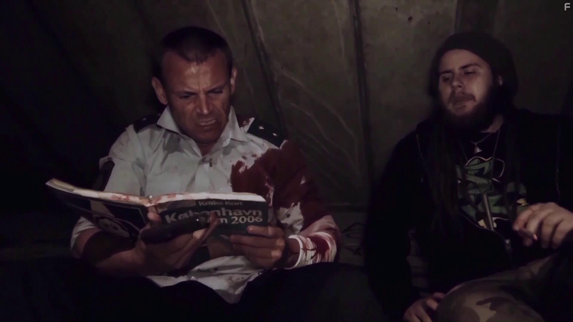 Kim Snderholm and Bastian Brinch Pedersen in Escaping the Dead (2017)