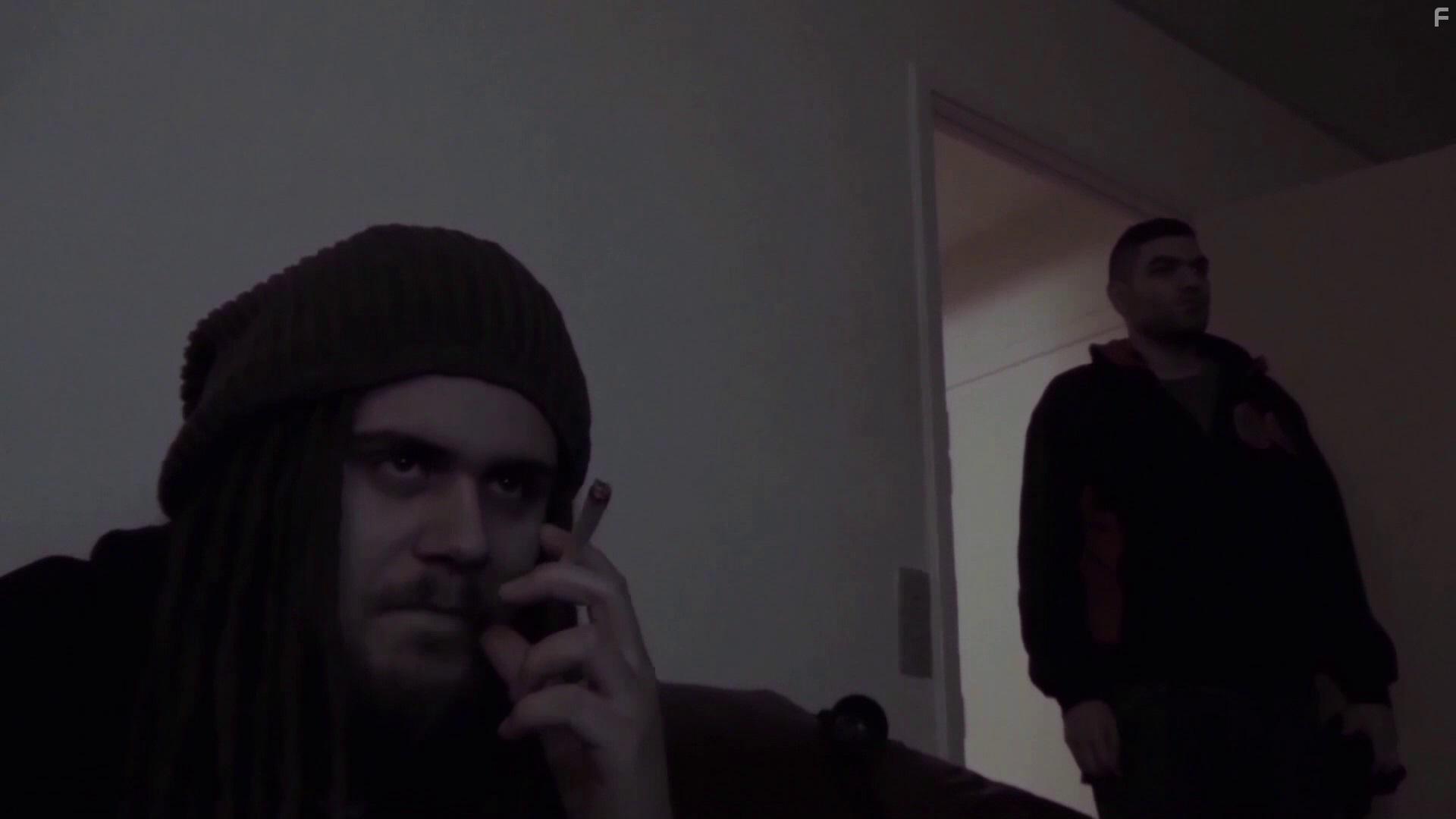 Bastian Brinch Pedersen and Rama zel in Escaping the Dead (2017)