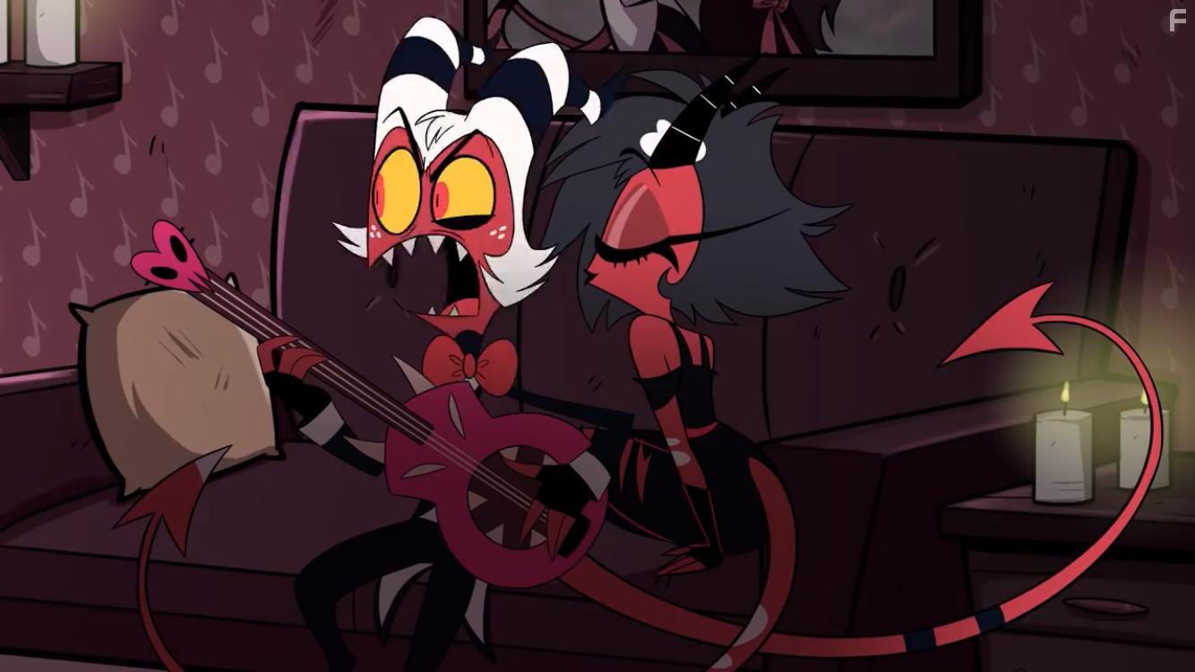 Richard Steven Horvitz and Erica Lindbeck in Helluva Boss (2019)