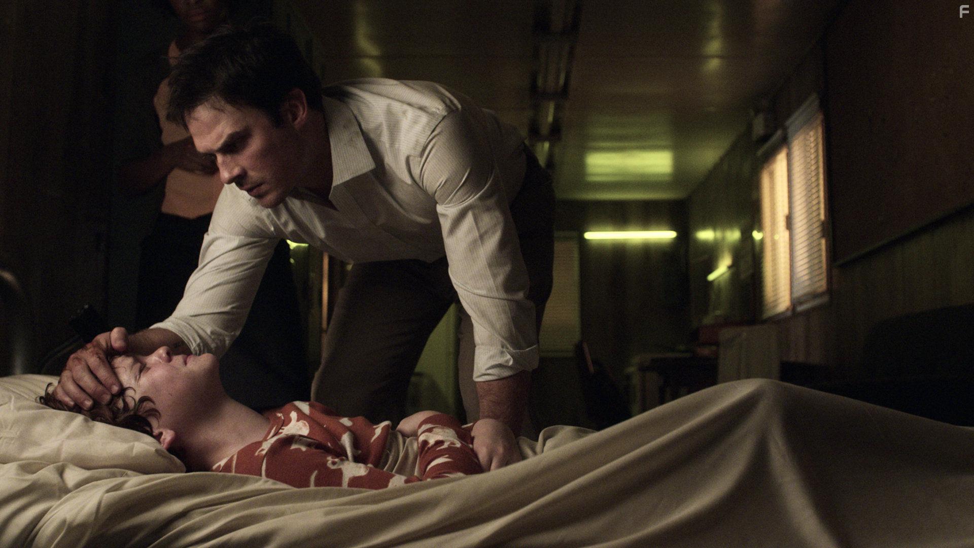 Ian Somerhalder and Kyle Breitkopf in V-Wars (2019)