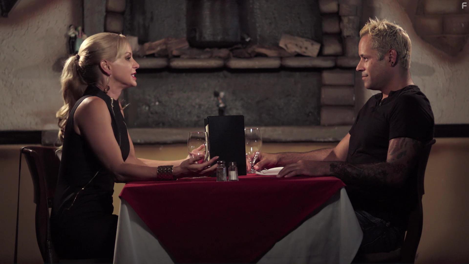 Olivia Dunkley and Marco Bardales in A Holiday Boyfriend (2019)