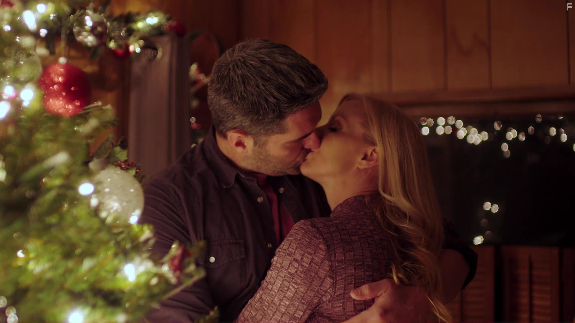 Matt Merchant and Olivia Dunkley in A Holiday Boyfriend (2019)