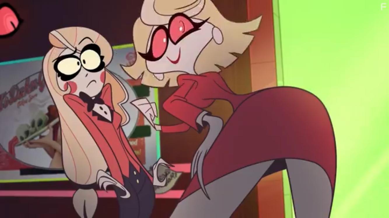 Faye Mata and Jill Harris in Hazbin Hotel (2019)
