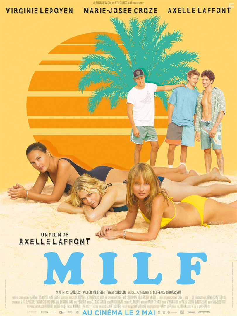 Virginie Ledoyen, Marie-Jose Croze, Axelle Laffont, Victor Meutelet, Wal Sersoub, and Matthias Dandois in MILF (2018)
