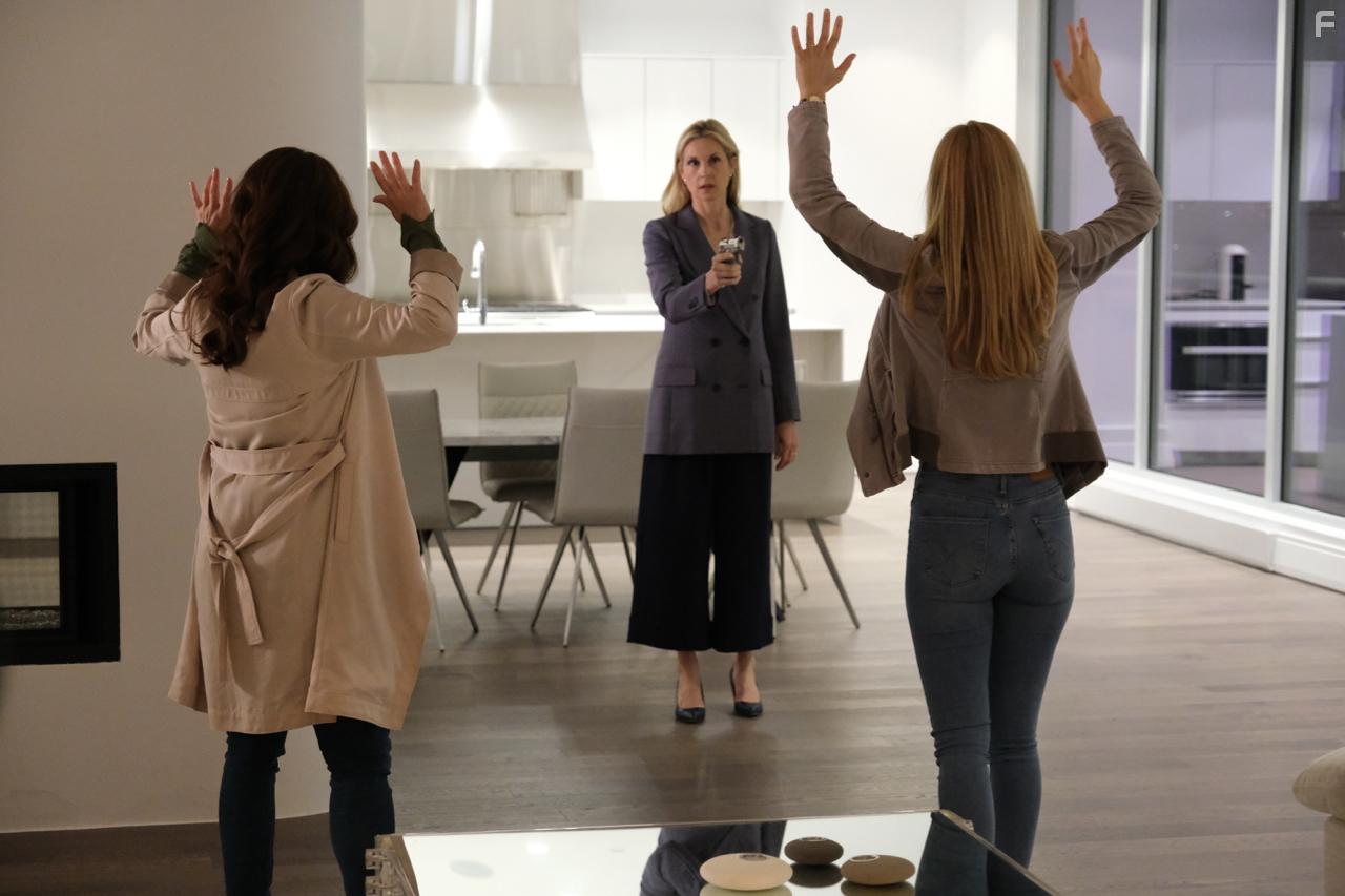 Kelly Rutherford, Erin Karpluk, and Kate Corbett in Rule of 3 (2019)