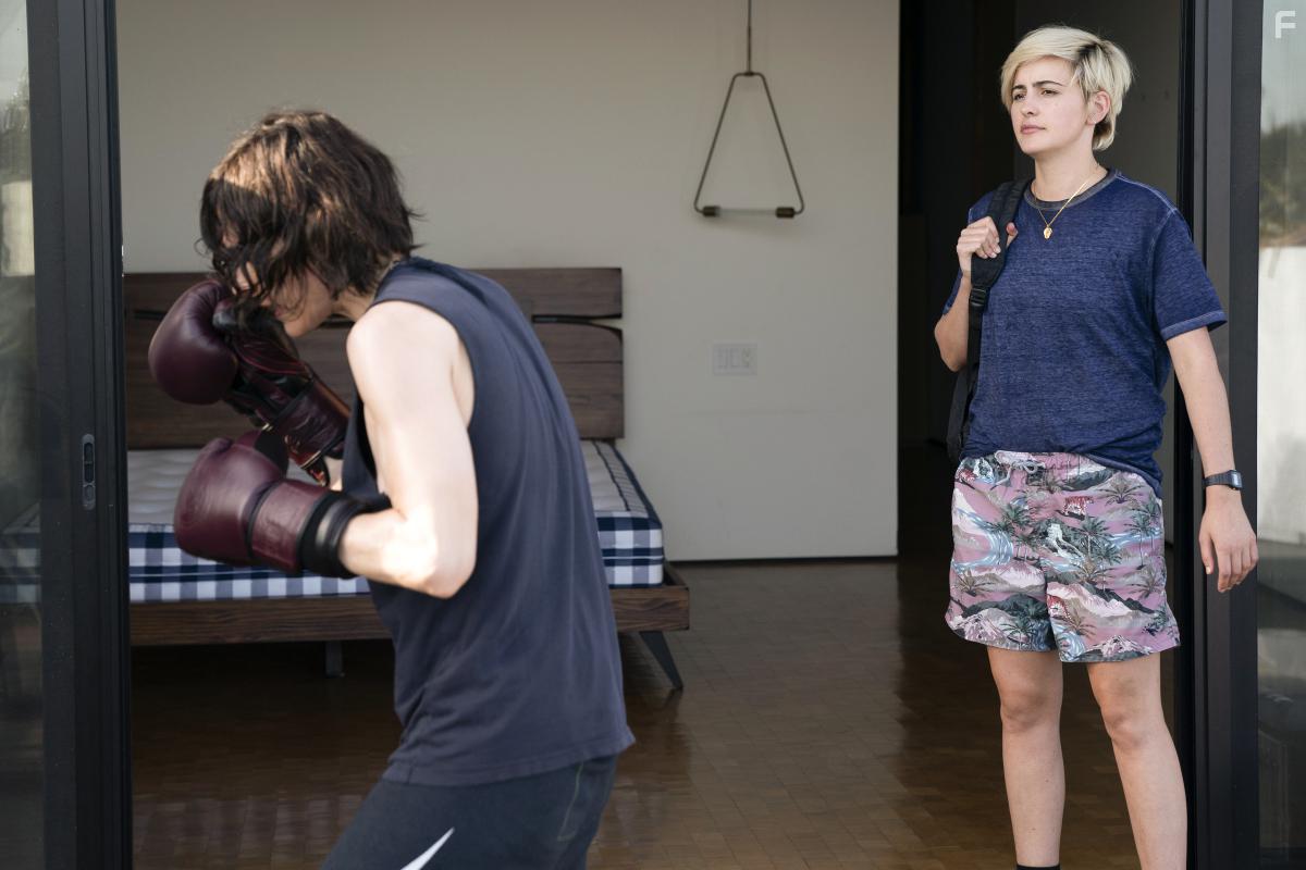 Katherine Moennig and Jacqueline Toboni in The L Word: Generation Q (2019)