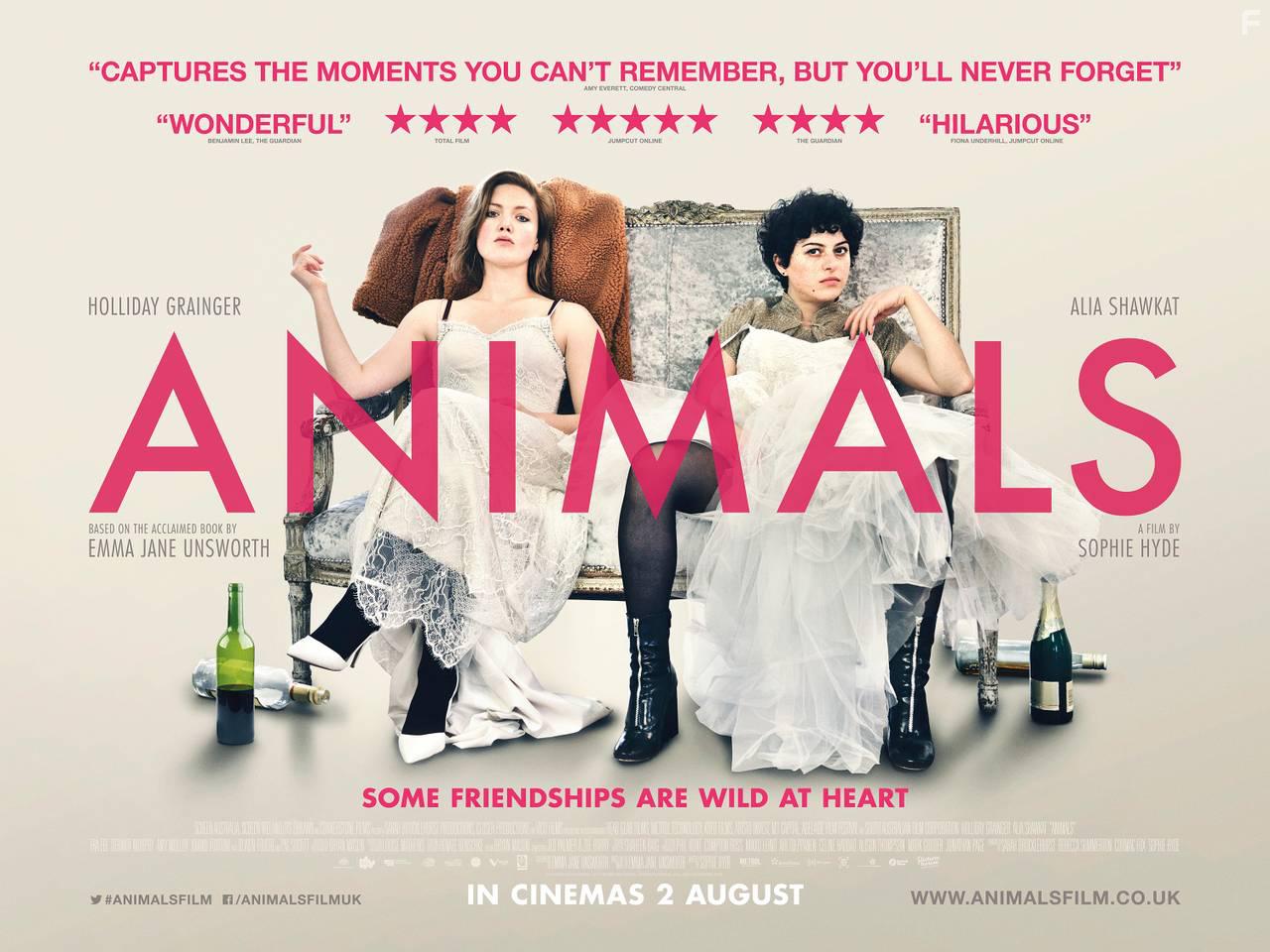 Holliday Grainger and Alia Shawkat in Animals (2019)