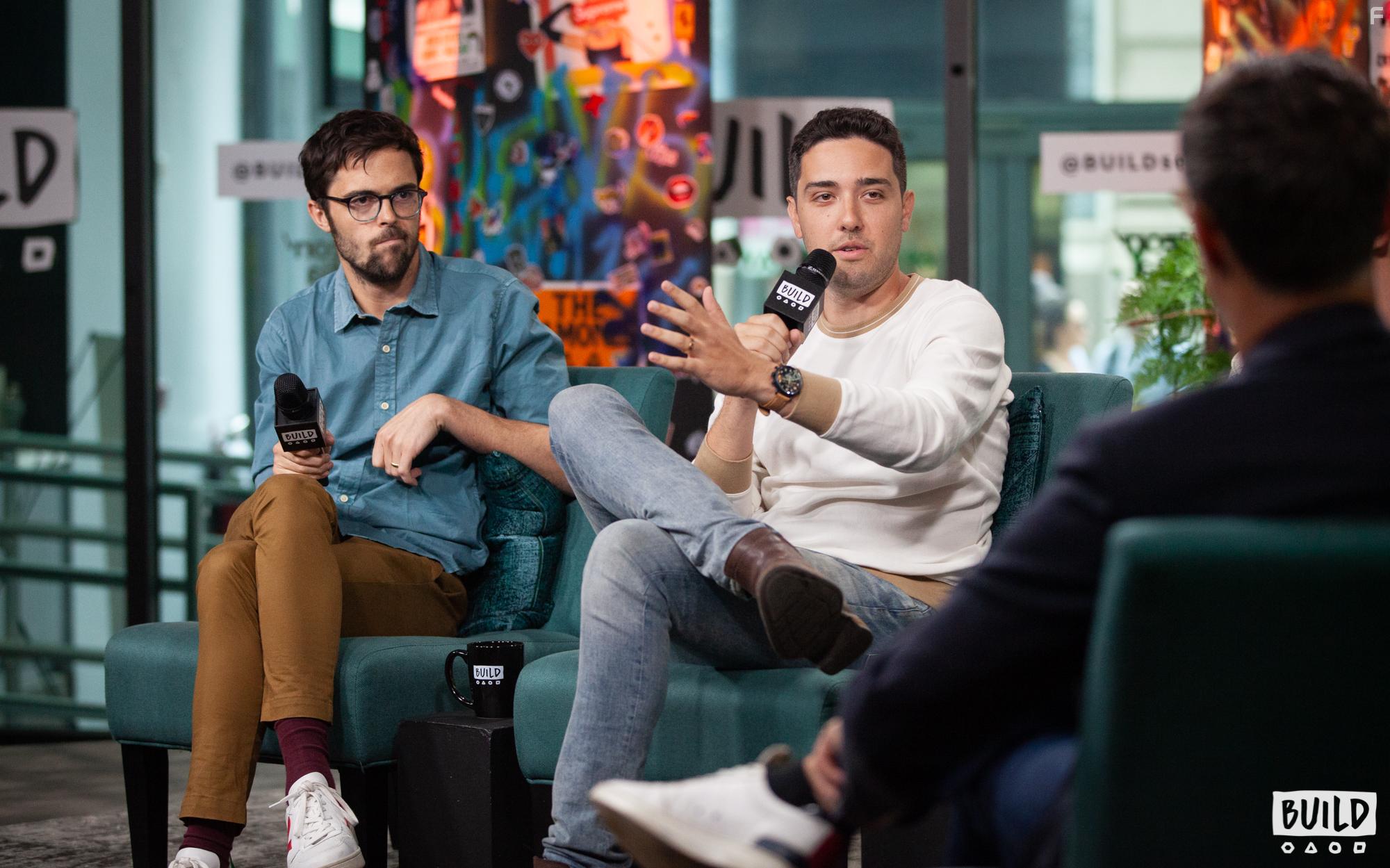 Bill Skarsgrd, Robert Olsen & Dan Berk visit BUILD Studios on September 12th, 2019.