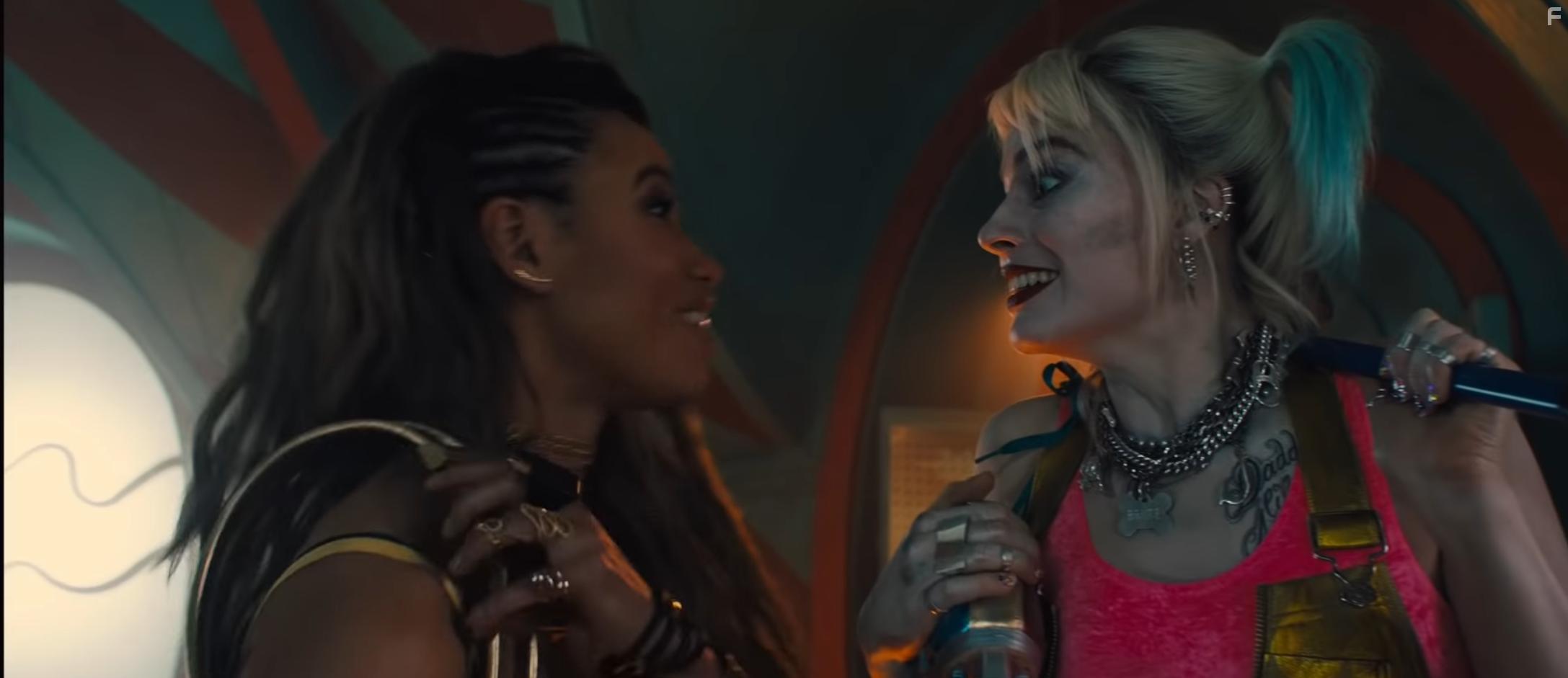 Jurnee Smollett-Bell and Margot Robbie in Birds of Prey: And the Fantabulous Emancipation of One Harley Quinn (2020)