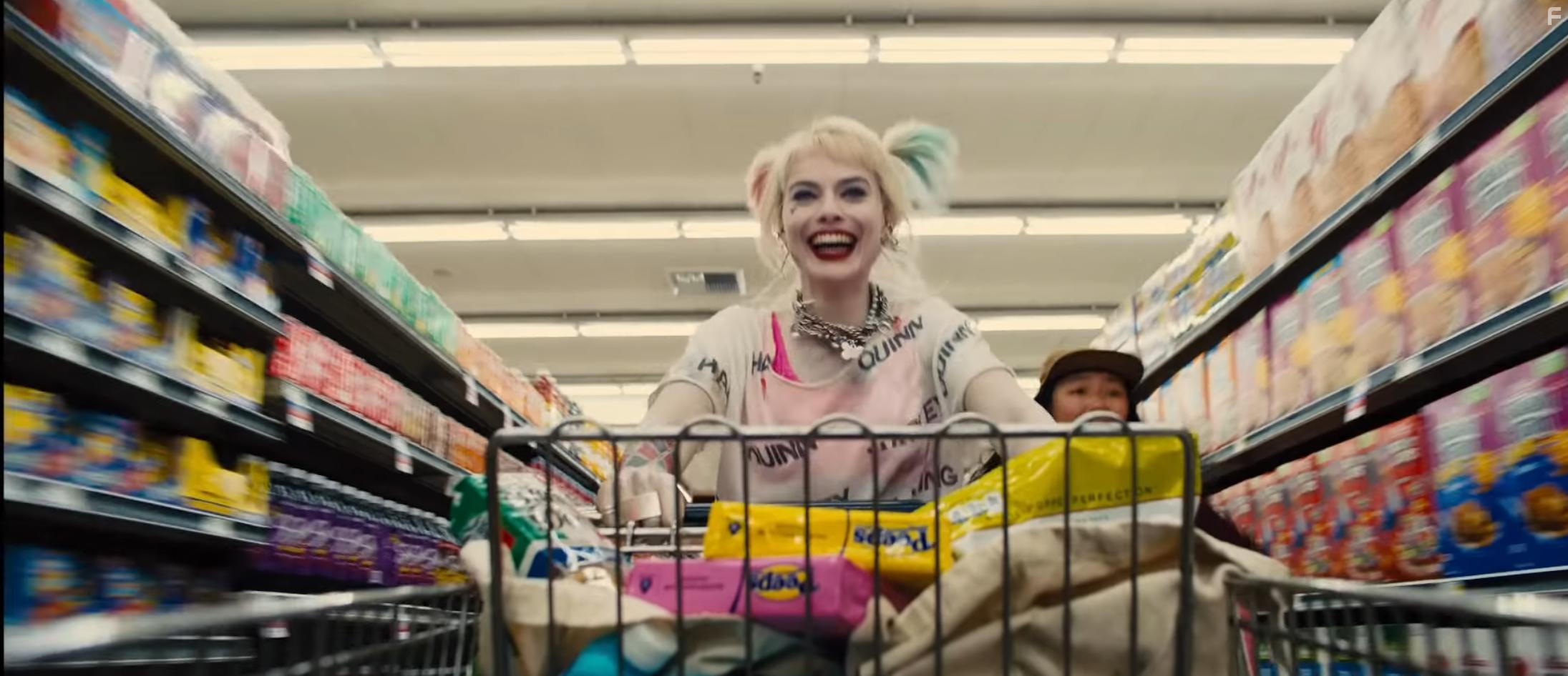 Margot Robbie and Ella Jay Basco in Birds of Prey: And the Fantabulous Emancipation of One Harley Quinn (2020)