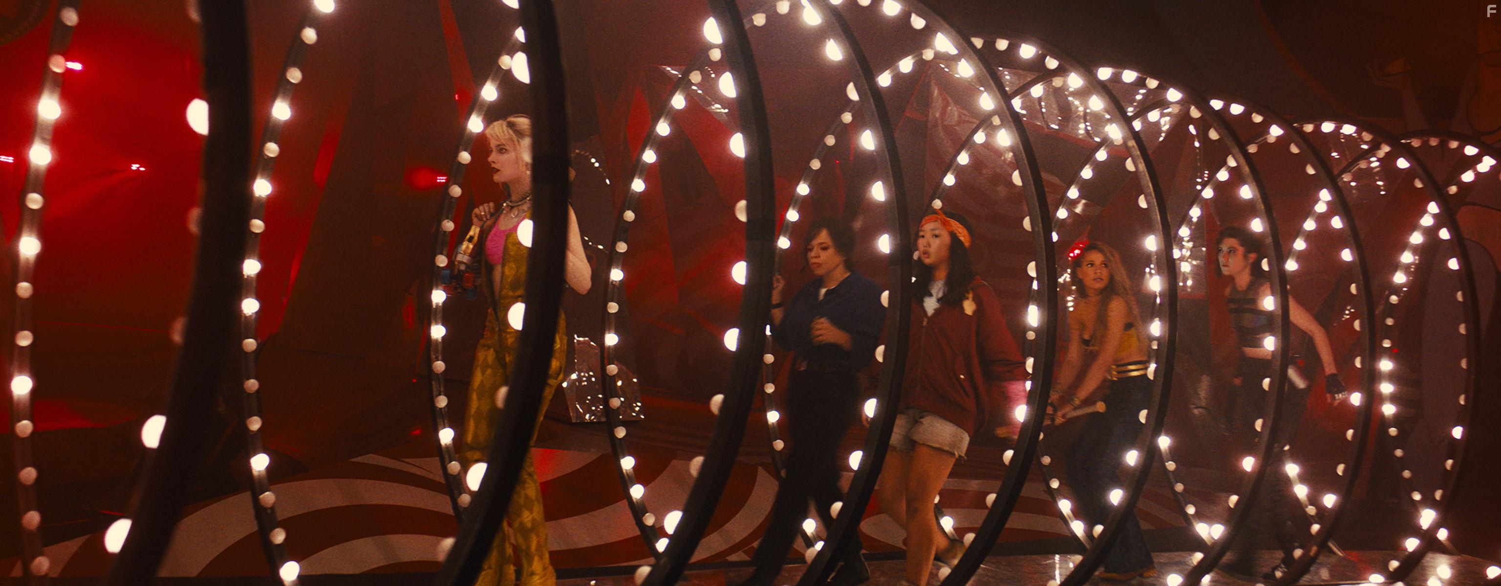 Rosie Perez, Jurnee Smollett-Bell, Mary Elizabeth Winstead, Margot Robbie, and Ella Jay Basco in Birds of Prey: And the Fantabulous Emancipation of One Harley Quinn (2020)