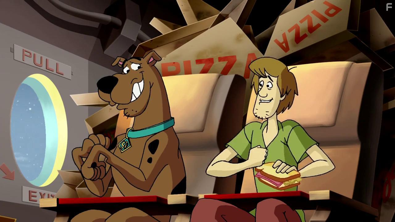 Casey Kasem and Frank Welker in Chill Out, Scooby-Doo! (2007)