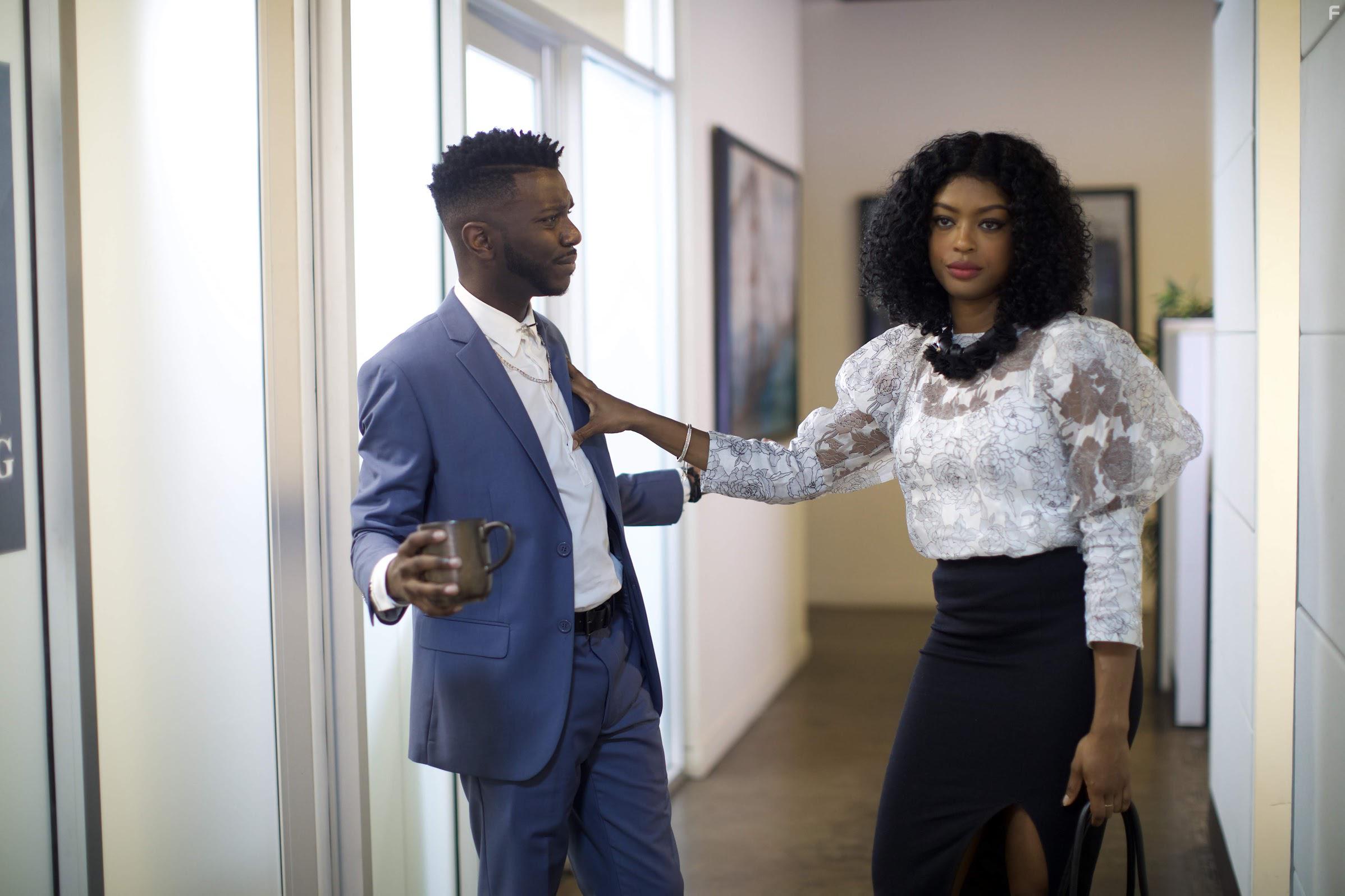 Bernard David Jones and Javicia Leslie in Always a Bridesmaid (2019)