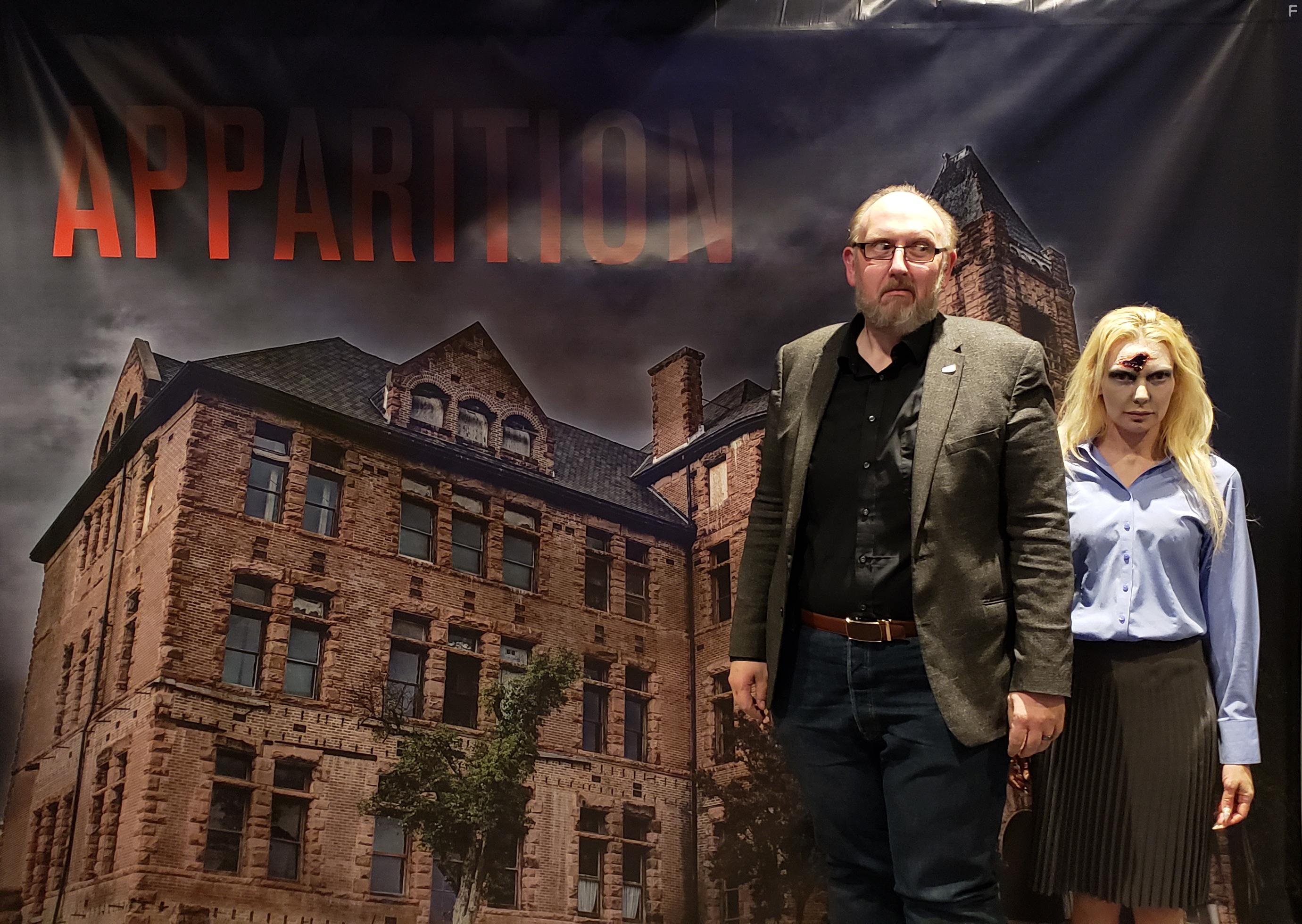 At the premiere of Apparition