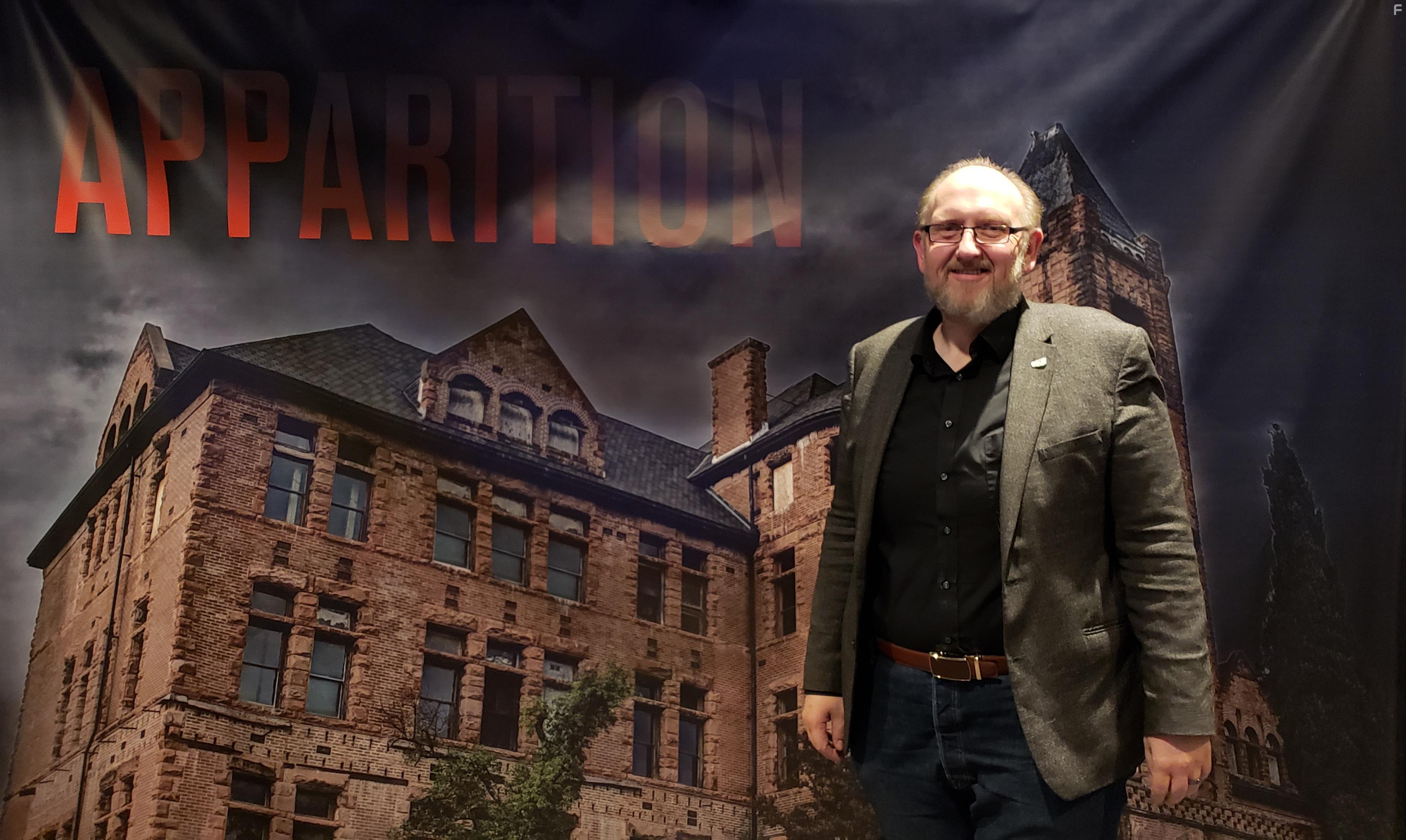 At the premiere of Apparition