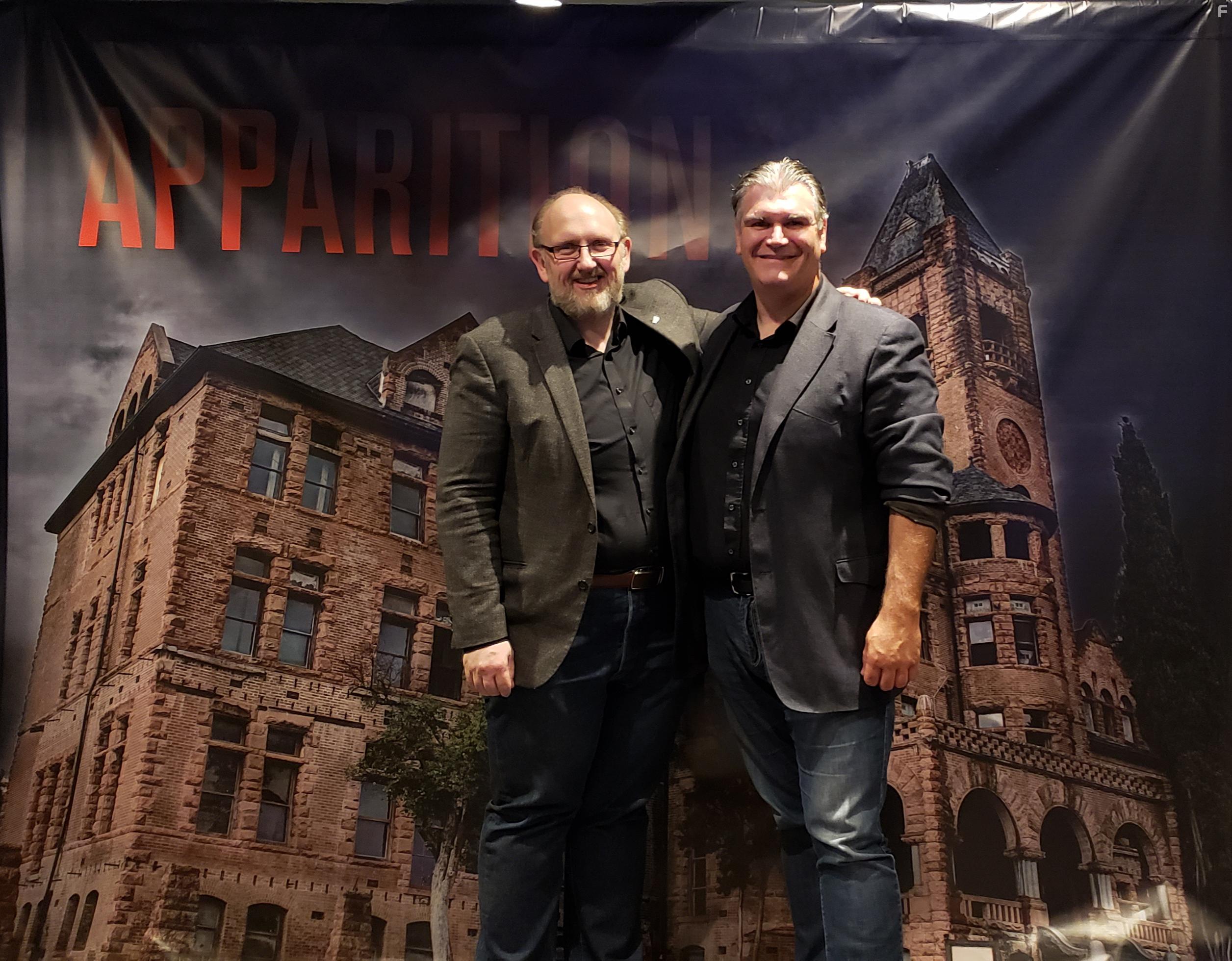 At the premiere of Apparition