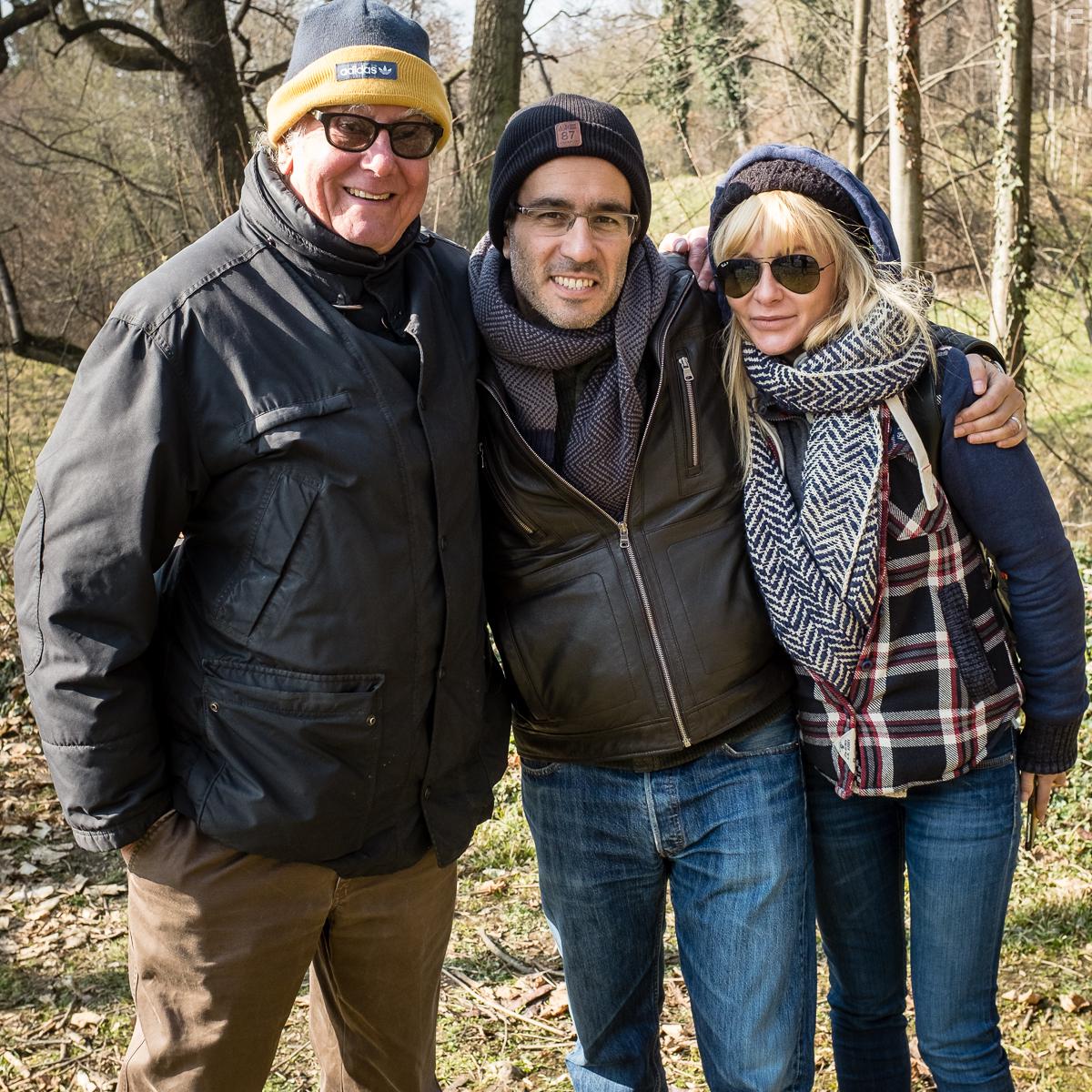 Blasco Giurato, Serge Ioan Celebidachi, and Adela Vrinceanu Celebidachi in Octav (2017)